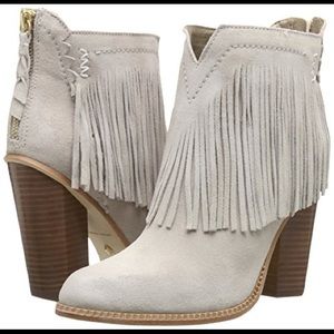 Cynthia Vincent Fringe Boots